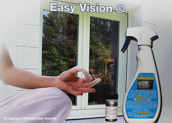 Easy Vision Nettoyage protection entretien de vos vitres vitrines vitrages de magasins boutiques